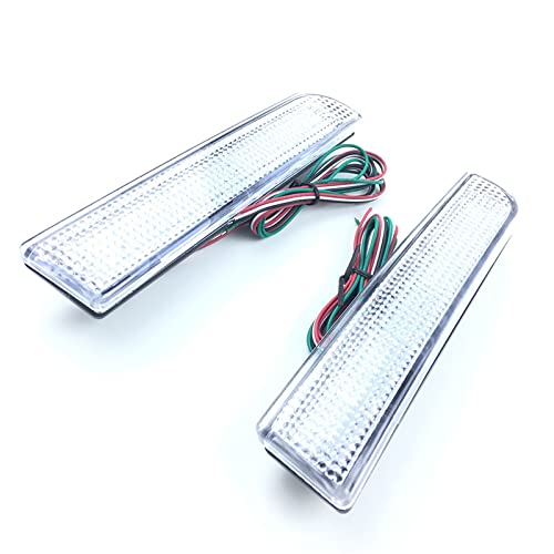 Luces traseras Mitsubishi Lancer EVO Outlander 2008-2014 con lente transparente y freno