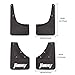 JSCARLIFE Mud Flaps Kit for S-uzuki Jimny BJ74 2019-2022 Premium Front Rear Set Mud Flaps Splash Guards Mudguards Protective Fender 4pcs, Moulded Full Protection Set Splash Mud Guards Black