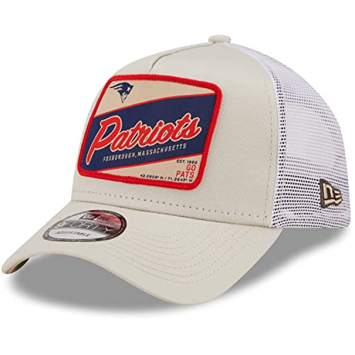 New Era A Frame Trucker Cap New England Patriots Stone - vue 2