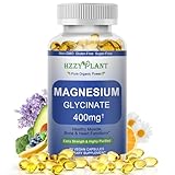 Magnesium Glycinate Softgels, High Absorption Magnesium Glycinate 400mg Supplement for Muscle, Heart, Sleep & Bone Support, Bisglycinate Softgel Capsules Supplement, Vegan, Non-GMO, 2 Month Supply