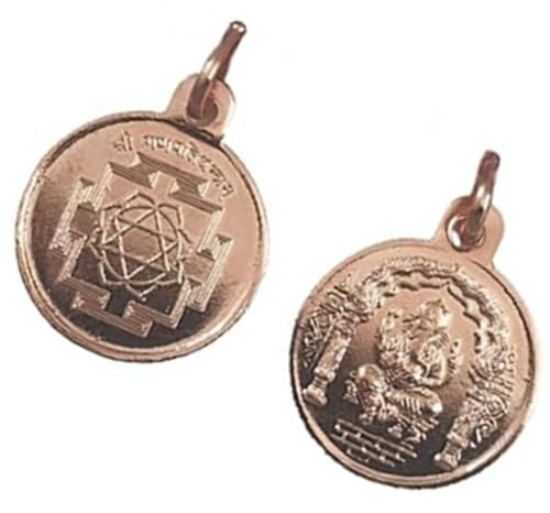 Pendentif Shri Ganesh Yantra énergisé pour surmonter les obstacles