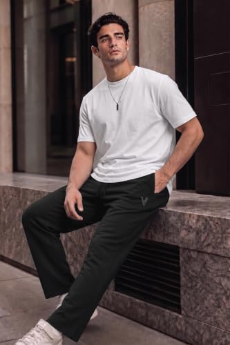 Image of Van Heusen Men's Track Pant | Premium Trackpant | Side Zipper Pockets |Mid-Rise| Comfort Fit | Utrasoft Cotton Rich Fabric | Breathable & Casual | Easy Stain Release| Anti-static fabric | Activewear | Drawstrings | Style 50051