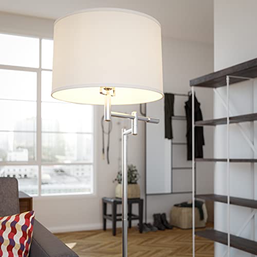 Kenroy-Home-20941BS-Theta-Swing-Arm-Floor-Lamps-Medium-Brushed-Steel