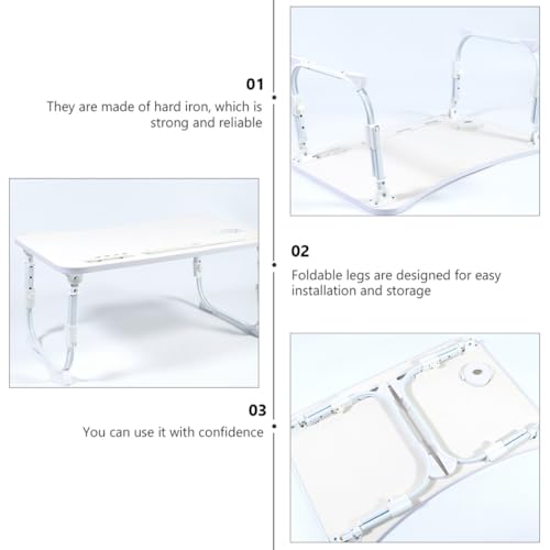 Pied de table U pliant et résistant avec système auto-bloquant - 5