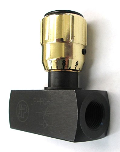 VA F400S - Dynamic JP-FC-1/4 NPT Flow Control Valve - 1/4'' Female Pipe - 5,000 PSI Max - Alternate Part Number: Parker F400S