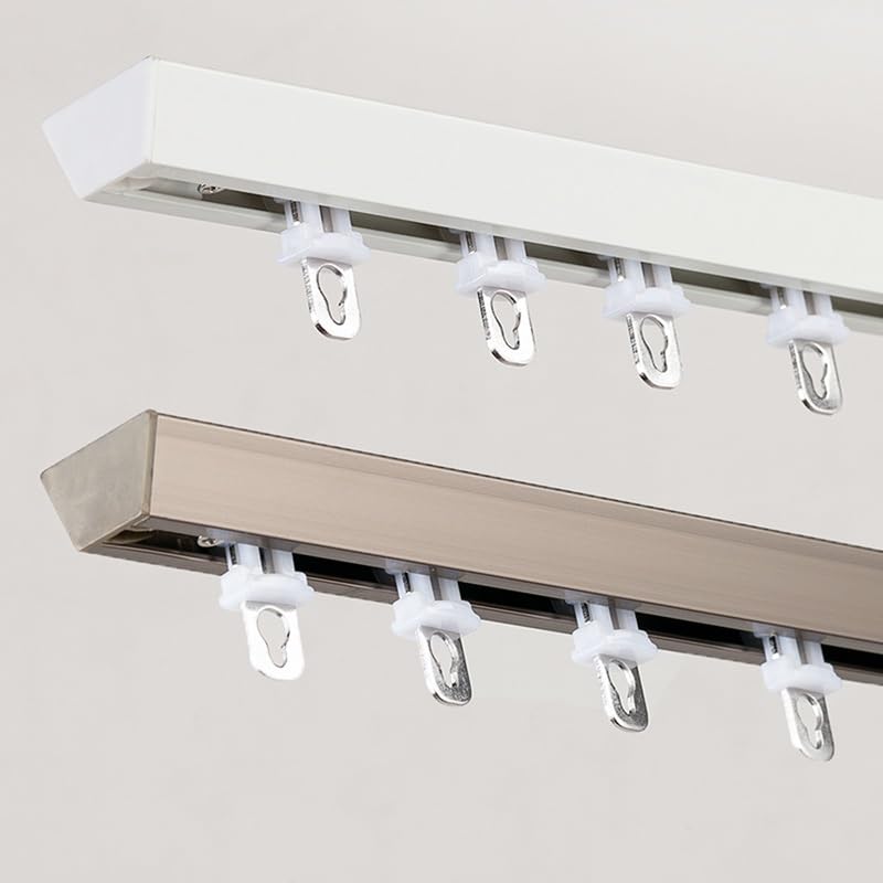 Riel divisor silencioso con deslizamiento suave y alta resistencia para estancias (260 cm)