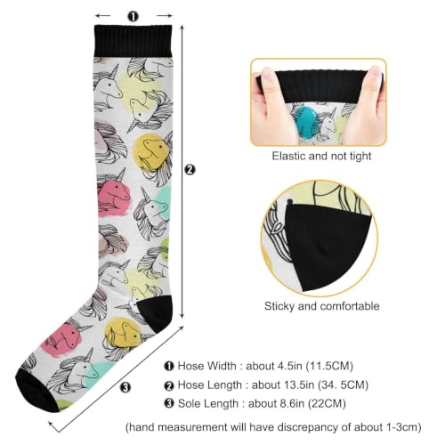Image of Wusikd Pirate Skulls Compression Socks for Women and Men Circulation Cute Long Socks for Athletic Running 1
