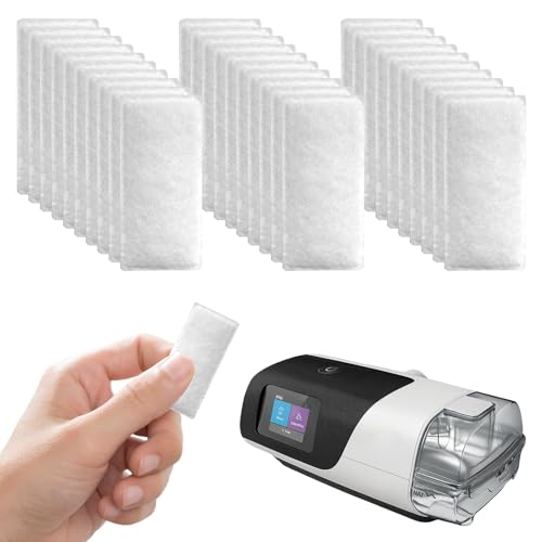 Huybaa CPAP-Filter, 30 Stück – kompatibel mit AirSense 11 – Anti-Staub-/Allergen-Filtration – Ersatz für Schlafapnoe-Gerät (Sparpackung)