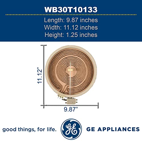 GE WB30T10133 Genuine OEM 9" Radiant Dual Surface Element for GE Electric Range - image 2