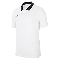Nike CW6933 M NK DF PARK20 POLO SS Polo Uomo whitelacklack S