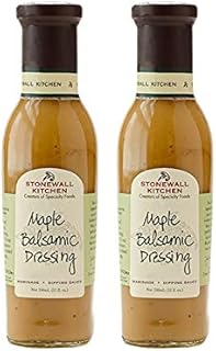 25 Fresh Salad Recipes with Spring Mix Lettuce for Every Season 124 Stonewall Kitchen Maple Balsamic Dressing, 11 Ounces (Pack of 2)