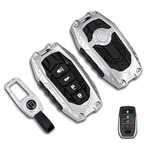 Coque de clé Toyota protection alliage de zinc pour Land Cruiser Tundra 2022-2025