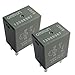 2Pcs 12088567 8567 Multipurpose Ac Compressor Clutch Relay 20A 12VDC 4Pins Automotive Relay