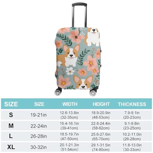 Housse de protection pour valise XL extensible avec zip