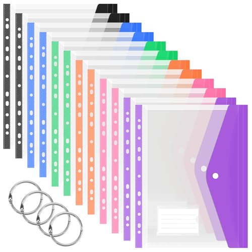 Carteras de plástico A4 de colores para organizar tus apuntes de oficina