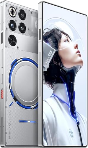 REDMAGIC 11 Pro Gaming Phone, 144Hz 5G Android Smartphone, 24GB RAM + 1TB ROM, Snapdragon 8 Elite Gen 5, 6.85 Inch 1.5K Full Screen Cell Phone, 50MP Camera, 80W Charger,Silver — view 3