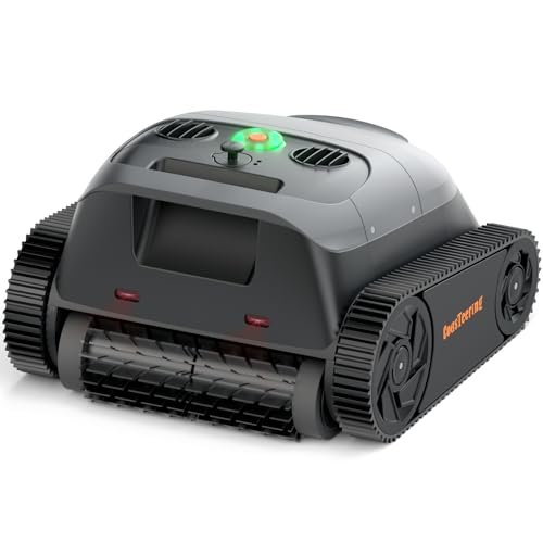 CoasTeering Astra Cordless Pool Vacuum Robot, with 11160 GPH Strong Suction, Floor/Wall/Waterline Cleaning, Smart Retrieval, 180 Mins Runtime, Robotic Pool Cleaner for Inground & Above Ground Pools