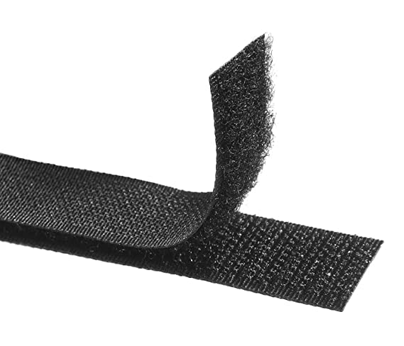Yako Toko - Good Selling Non Adhesive Hook & Non Adhesive Loop Tape Roll (10M Hook & 10M Loop) (20MM Width) Sew-on Hook & Loop Fasteners Tape 2