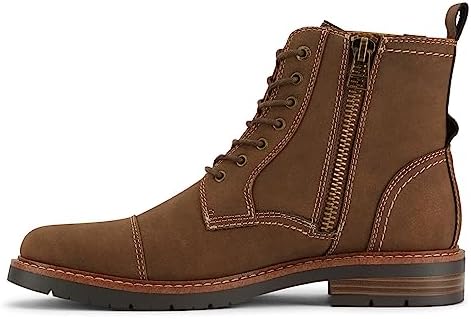 Dockers Footwear Men's Rawls Ankle Boot, Dark Tan, 10.5