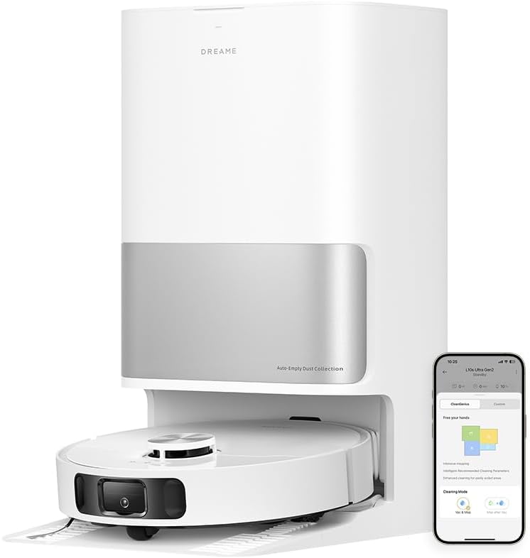 Dreame L10s Ultra Gen 2 Robot Süpürge Beyaz