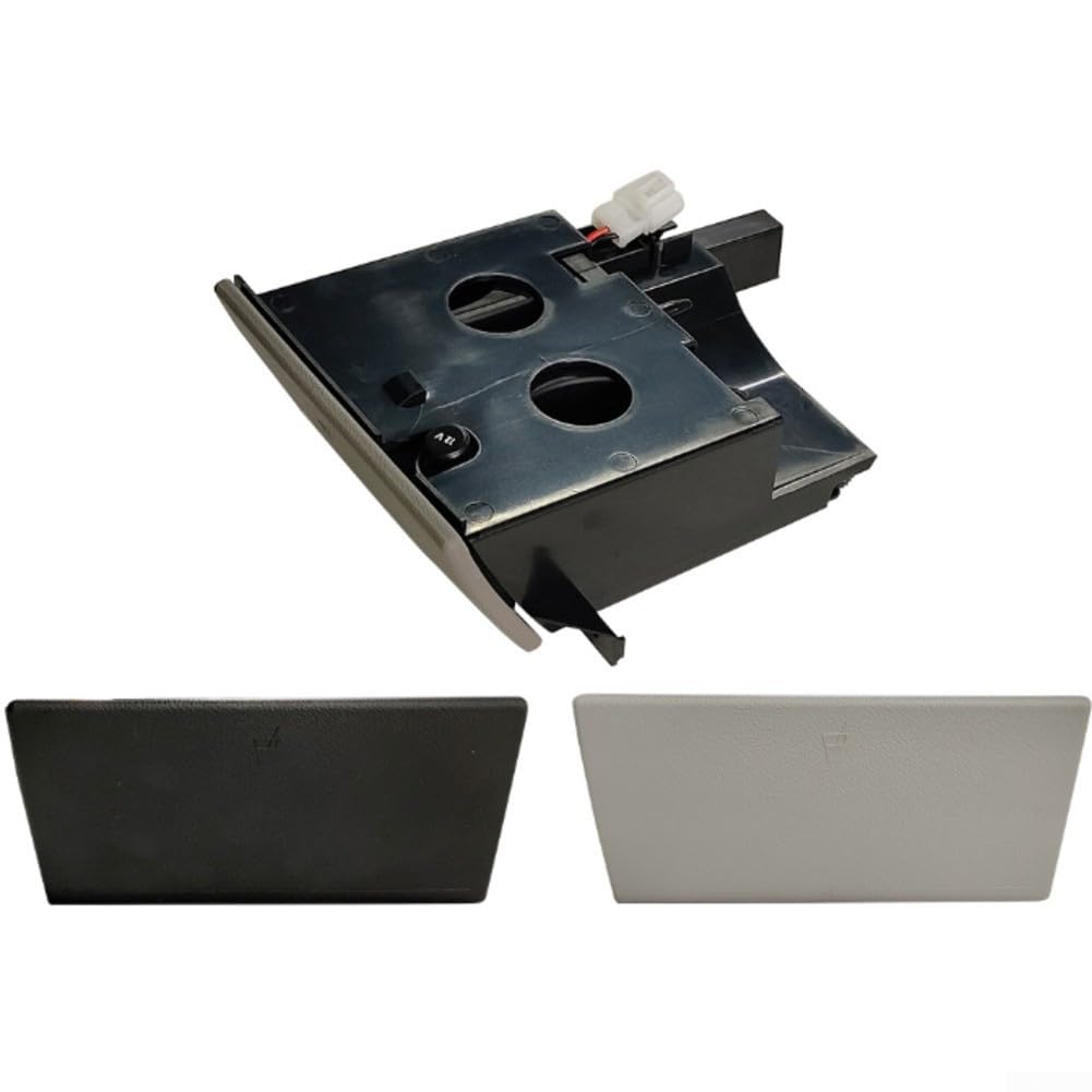 Portavasos Consola Central ABS Metal Negro T5(Grey)