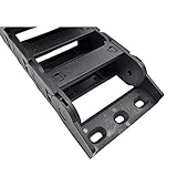 Tipo de unión: Tipo B XBaofu 1pc 1 Arrastre Medidor de 25x77 Alambre Portador de Cable Cadena Cadena CNC Router Cable Puente Abierto en Ambos Lados con Fin articulaciones (tamaño : R200)