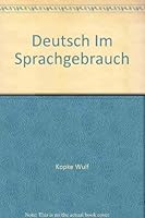 Deutsch im Sprachgebrauch 0471087947 Book Cover