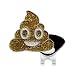 Emoji Oh $h!t (Poop) Glitzy Ball Marker with Magnetic Hat Clip