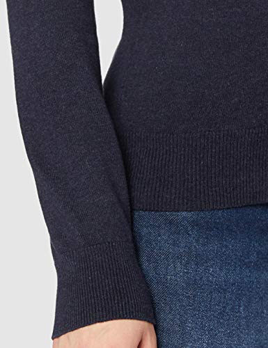 FIND Cotton V, Felpa Donna, Blu (Navy B8895)