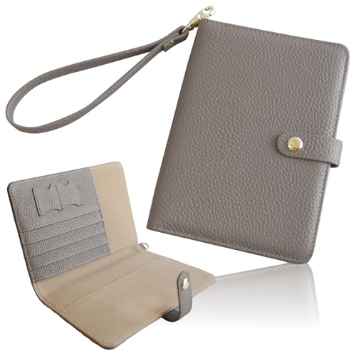 [Liscia] �p�X�|�[�g�P�[�X �X�L�~���O�h�~ �y���O����X�g���b�v�t���z �p�X�|�[�g�J�o�[ �����݃J���[ �{�v �C�O���s ���� ���f�B�[�X (taupe gray�i�g�[�v�O���[�j)