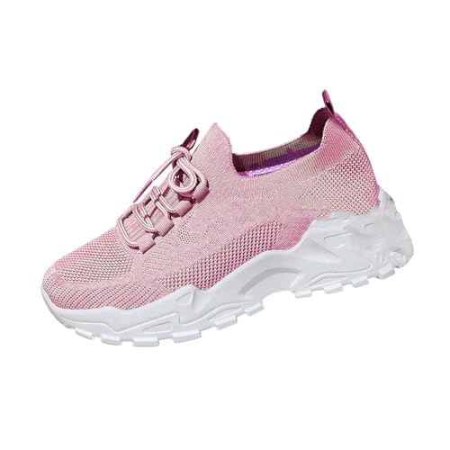 Baskets slip on femme amortissantes avec semelle souple antichoc