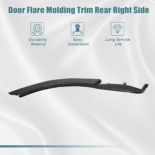 GXARTS Rear Right Door Flare Molding Trim Fit for Honda CR-V CRV 2017-2022, Passenger Side Wheel Arch Fender Trim, Replace 75390-TLA-A01 HO1791108 by GXARTS - Used condition - Image 4