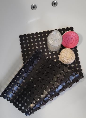 Insert de bain de sécurité marron Kleine Wolke 36x80 cm
