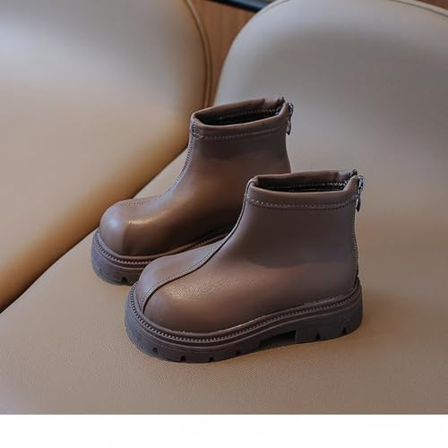 Toddler Boys Girls Hiking Boots Outdoor Four Seasons Sneaker High Top Rubber Sole Non Slip Casual Shoes2