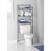 Mainstays 3-Shelf Bathroom Space Saver, Oil Rubbed Bronze (Oil Rubbed Bronze)
