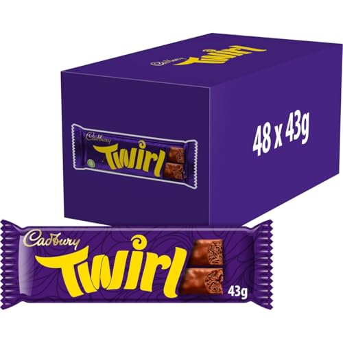 Cadbury Twirl Chocolate Bar, 43 g