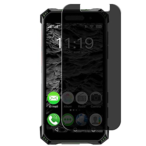 Synvy Privacy Screen Protector Film, compatible with SOYES S10 MAX Anti Spy Guard Sticker [ Not Tempered Glass Protectors ], Black