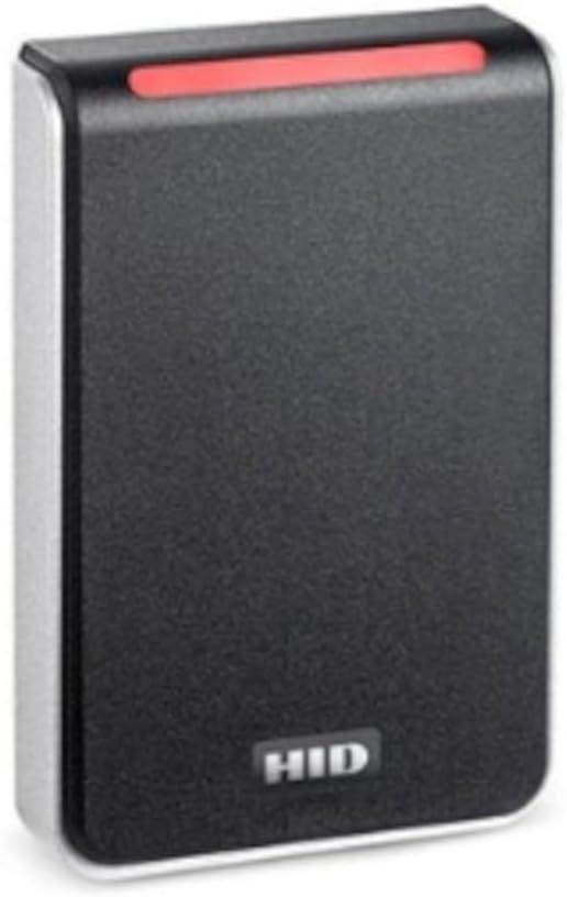 40NKS-T0-000000 Signo 40 Contactless Smart Card Reader, Multi-Technology, Mobile Ready, Wall Switch Mount, Pigtail, Black with Silver Trim