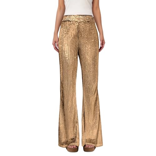 Pantalon paillettes femme élégant pour le quotidien et occasions festives