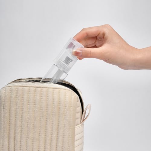 Botellas de spray de plástico transparente para pasteles que evitan manchas de brillo en papel 6