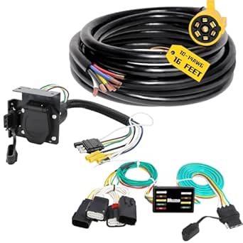 4-Pin Trailer Wiring Harness For Jeep Renegade 2015-2023 — Plug & Play T-Connector, OEM #56274 Replacement