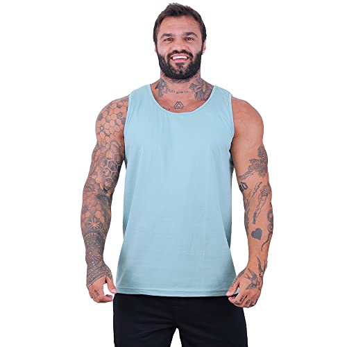 Kit 4 Regata Clássica Tradicional Masculina MXD Conceito Academia Musculação Treino Gym Sem Estampas