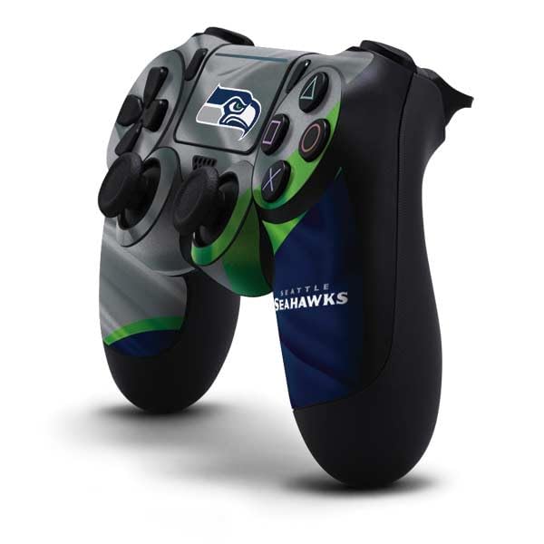 Skinit Decal Gaming Skin Compatible with PS4 Pro/Slim Controller - Officially Licensed NFL Seattle Seahawks Design