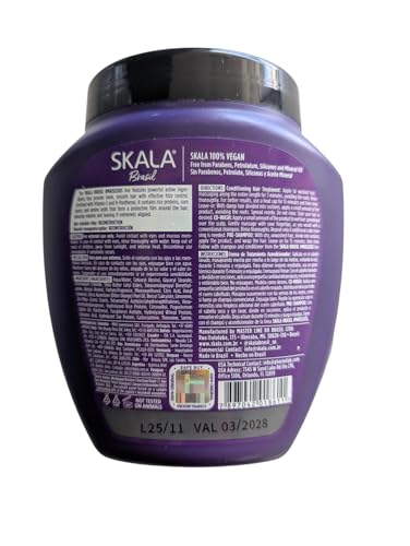 SKALA Mais Lisos Hair Type 1A - Hydrate Waves, Anti-Frizz 2 IN 1 Conditioning Treatment and Combing Cream