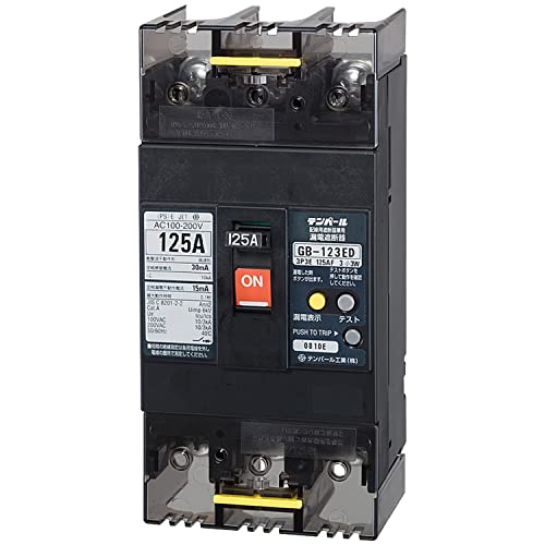 ep[(Tempearl) RdՒf 123ED1230PTB EV[Y(oσ^Cv) OCt 125A 30mA