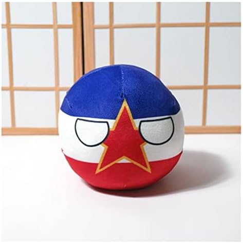 GANGKJDS Muñecos de peluche de 7.9 pulgadas Polandball Countryballs Australia, Polonia, Brasil, Bielorrusia, México, Portugal, Countryball,