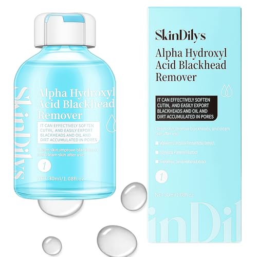 SkinDilys Australien α-Hydroxysäure Mitesser-Entfernendes Gesichtsserum 30ml / Weicht Hornschicht Sanft Auf, Löst Tiefliegende Talgpfropfen in Den Poren und Macht die Haut Auf Der Nase Glatt und Zart