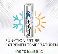 Energizer Ultimate Lithium Batterie AA (4 Stück) - Die langlebigste AA Batterien der Welt - 100% auslaufsichere Konstruktion - 100% plastikfreie Verpackung - 25 Jahre lagerfähig (Packung mit 2) – Ansicht 6
