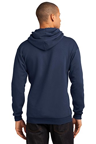 Port & Company - Core Fleece Pullover Hooded Sweatshirt XL Navy2