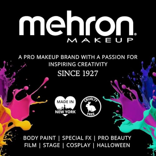 Image of Mehron Makeup Paradise Makeup AQ Pro Size | Stage & Screen Performance, Face & Body Painting, Beauty, Cosplay, and Halloween | Water Activated Face Paint, Body Paint 1.4 oz (40 g) - Pastel Mauve